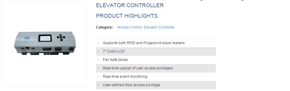 Elevator Controller