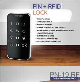 Pin + Rfid Lock